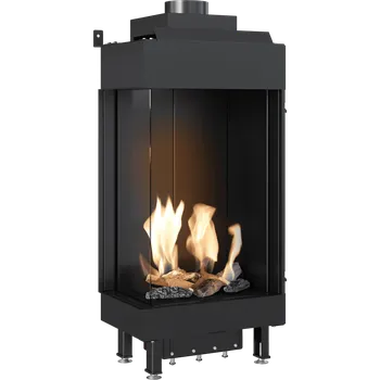 Krbová vložka Krbová vložka plynová KRATKI LEO 45/68 levá na propan-G31/37MBAR, 3.8 kW LEO/L/45/68/G31/37MBAR + Doprava Zdarma