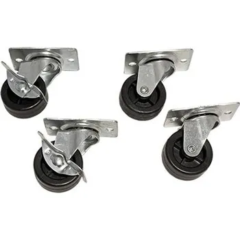 Serverovna ROLINE Sada koleček pro rozvaděče Basic Plus, 80 kg, 4ks - 26.21.0311