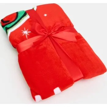 Dětská deka Sinsay - Deka Grinch - červená - 919EC-33X - 919EC-33X-ONE