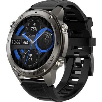 Chytré hodinky Smoot Trail Černá