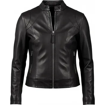 Dámská casual bunda Dámská Kožená Bunda Quinn Zevron Brixton Černá Velikost: 4XL
