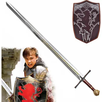 Šermířská zbraň Jolly Ocelový meč "SWORD OF KING PETER" s plaketou - Letopisy Narnie