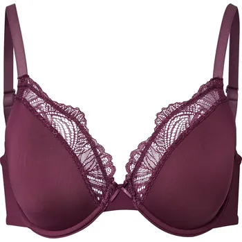 Podprsenka 708117 - Tchibo - Podprsenka s kosticemi - pro ženy - vel. 90C - barva: červená