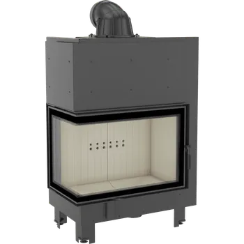 Krbová vložka Krbová vložka z oceli KRATKI MBA levá 17 kW, průměr 200 MBA/L/BS + Doprava Zdarma