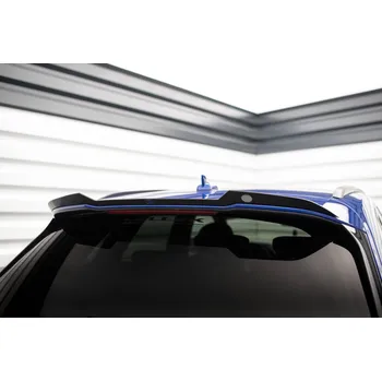 Tuning Maxton Design prodloužení spoileru pro Audi Q5 Mk2 S-Line Facelift, černý lesklý plast ABS