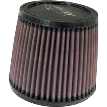 Filtr pro motocykl K&N univerzální kulatý zkosený filtr se vstupem 70 mm a výškou 127 mm, gumový vrchlík, vnější průměr vrchlíku 121 mm SLEVA 8%