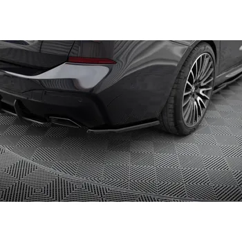 Tuning Maxton Design spoiler pod zadní nárazník pro BMW řada 6 GT G32, černý lesklý plast ABS
