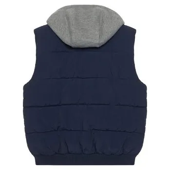 Pánská vesta United Colors Of Benetton Vesta 2IGGCJ012 Tmavomodrá Regular Fit 140