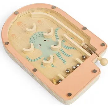 Desková hra BIGJIGS Mini Pinball - Chobotnice
