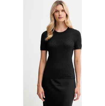 Dámské tričko Tričko Calvin Klein LV044D308G černá 99X, vel. S