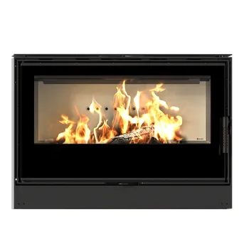 Krbová kamna Ocelová kamna na dřevo KRATKI KARI 95, průměr 180, 14 kW samozav. dv. KARI/95/BA1