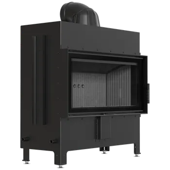 Krbová vložka z oceli KRATKI LUCY 16 kW, průměr 200 černá Thermotec LUCY/16/NEW/BLACK + Doprava Zdarma