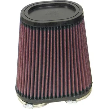 Filtr pro motocykl K&N univerzální oválný rovný filtr se vstupem 60 mm a výškou 171 mm, gumový vrchlík SLEVA 8%