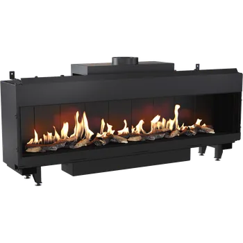 Krbová vložka Krbová vložka plynová KRATKI LEO 200 na propan-butan-G30/37MBAR, 14 kW LEO/200/G30/37MBAR + Doprava Zdarma