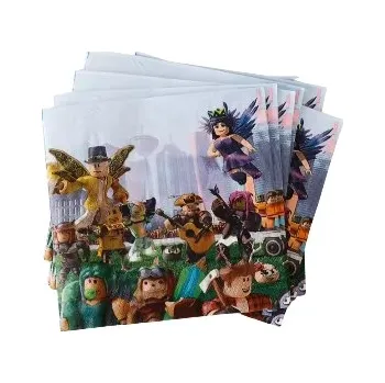 Balónek Papírové ubrousky Roblox 20 ks