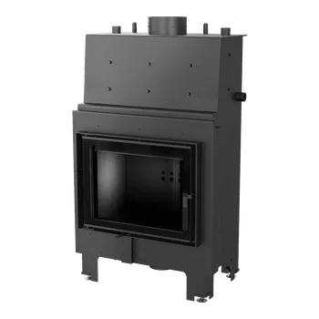 Krbová vložka s teplovodním výměníkem KRATKI MBM 12 kW, průměr 180 černé obložení Thermote MBM/PW/10/W/BLACK + Doprava Zdarma