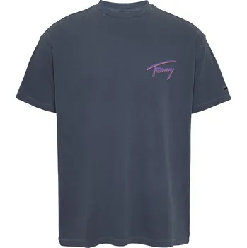 Pánské tričko Tričko Tommy Jeans Dark Night Navy 1170344 M