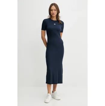 Dámské šaty Šaty Calvin Klein Jeans tmavomodrá barva, maxi, LV044C902G 59X, vel. S
