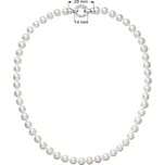 EVOLUTION GROUP CZ Perlový náhrdelník z pravých říčních perel bílý - 22003.1