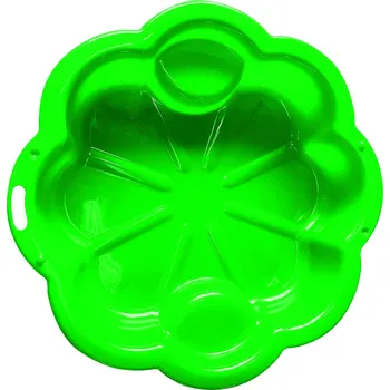 Hra na zahradu Pískoviště květina - zelené 107x107 cm