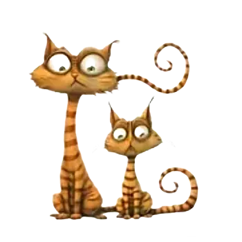 Nažehlovací obrázek - kočky IX (8,2 x 9,0 cm)