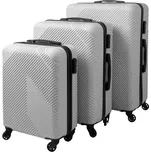 ISO TRADE Spółka z o.o. Sada kufrů 3 v 1 - šedá