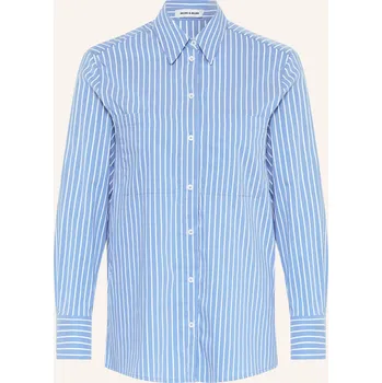 More & More Dámská Košilová Halenka, modrá / bílá, 34