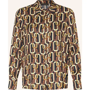 Dámská halenka Elena Miro Dámská Košilová Halenka, hnědá / černá / olivová, 42