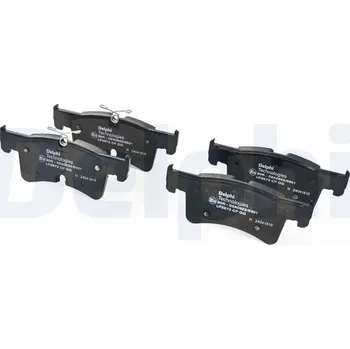 Brzdová destička Sada brzdových destiček, kotoučová brzda DELPHI LP3873