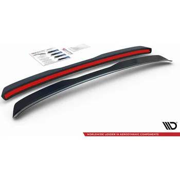 PC tuning Maxton Design prodloužení spoileru pro Audi A3 8L, černý lesklý plast ABS