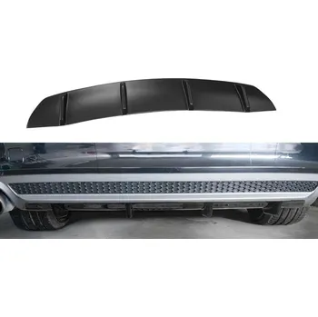 Autodíl Maxton Design vložka zadního nárazníku pro Audi A7 C7, černý lesklý plast ABS