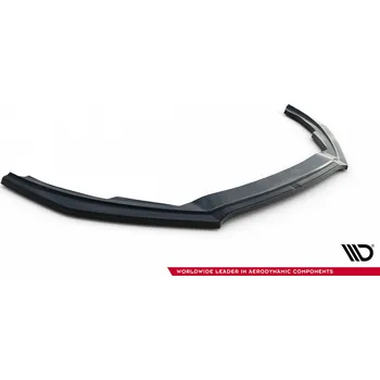 Tuning Maxton Design spoiler pod přední nárazník ver.7 pro Ford Focus ST-Line Mk4, černý lesklý plast ABS, Hatchback / Estate