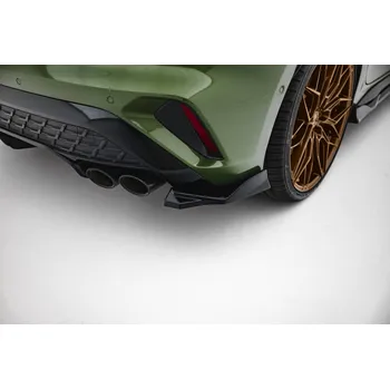 PC tuning Maxton Design boční difuzory pod zadní nárazník ver.2 pro Audi S3 8Y Facelift, černý lesklý plast ABS, Sportback