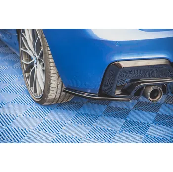 Auto-moto Maxton Design boční difuzory pod zadní nárazník ver.2 pro BMW řada 1 F20 M135I, černý lesklý plast ABS