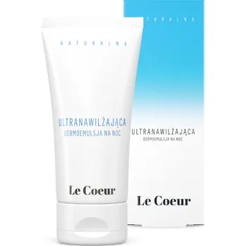 Pleťový krém Le Coeur ultrahydratační dermo krém na obličej na noc 5% močoviny 5% xylitolu, 50 ml