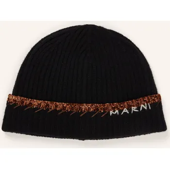 Čepice Marni Pánská Čepice, černá, M