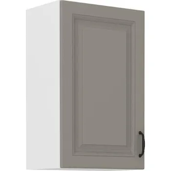Kuchyňská linka Horní skříňka 45 G-72 1F STILO bílý/ClayGrey MDF.