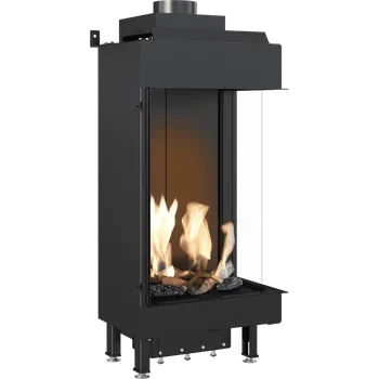 Krbová vložka Krbová vložka plynová KRATKI LEO pravá 45/68 na směs plynů propan butan-G30/37MBAR, 4.1 kW LEO/P/45/68/G30/37MBAR + Doprava Zdarma