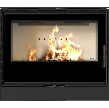 Ocelová kamna na dřevo KRATKI KARI 80, průměr 180, 12 kW samozav. dv. KARI/80/BA1