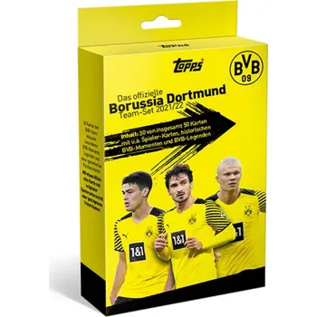 Karetní hra 2021/22 Topps Borussia Dortmund BVB Team Set