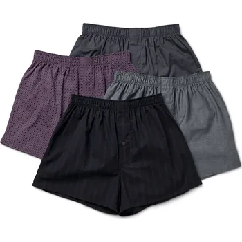 Pánské spodní prádlo 705612 - Tchibo - Tkané boxerky - pro muže - vel. XXL/8 - barva: červená/s potiskem