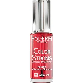 Přípravek na nehty PODERM Zpevňovač nehtů 916 Color strong Gloss Vitality lak na nehty 8ml