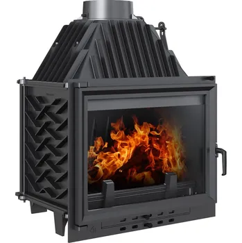 Krbová vložka Litinový krb na dřevo KRATKI ZUZIA ECO 12 kW, průměr 200 ZUZIA/ECO