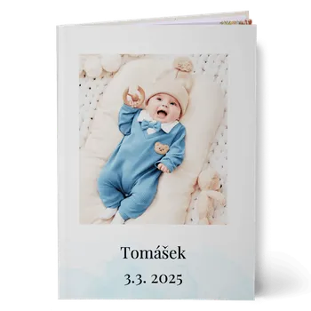 Fotokniha Fotokniha Velká A4 Chlapeček - modré tóny pro chlapce