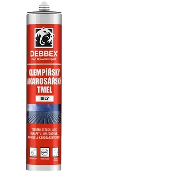 Tmel DEN BRAVEN Klempířský a karosářský tmel 310ml Černá