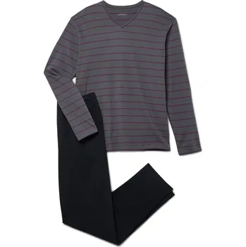 711953 - Tchibo - Pyžamová souprava - pro muže - vel. L 52/54 - barva: červená/s proužky