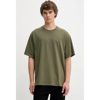 Bavlněné tričko Dickies Clancy Heavyweight Tee Ss Military Gr zelená barva, DK0A4Z4LMGR1 91X, vel. L