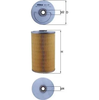 Palivový filtr Palivový filtr KNECHT KX 37