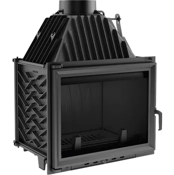 Litinový krb na dřevo KRATKI ZUZIA 15 kW, průměr 150 ZUZIA/PF/150