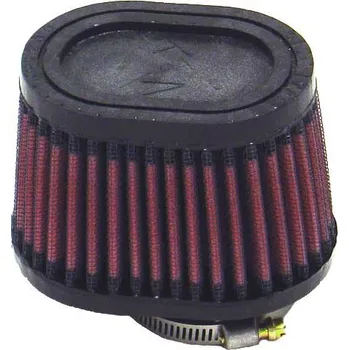 Filtr pro motocykl K&N univerzální oválný rovný filtr se vstupem 44 mm a výškou 70 mm, gumový vrchlík SLEVA 8%
